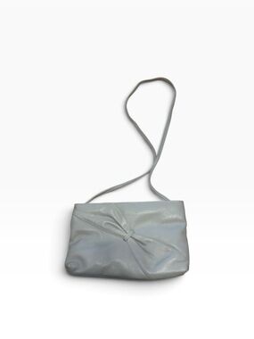 Like New Unbranded light gray vintage 80's design shoulder bag